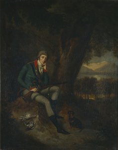 Porträtt av greve Nikita Petrovich Panin 1770-1837 i jaktklänning