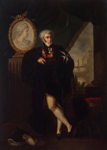 Porträtt av Dmitrij Lvovitj Naryshkin 1758-1838, tidigt 1800-tal.