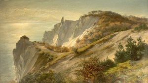 Höstvyer av Mons Cliff, Danmark, 1882