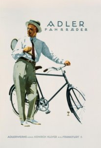 Adler cyklar av Ludwig Hohlwein