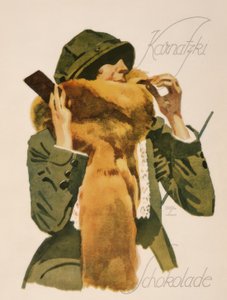Karnatzki / choklad av Ludwig Hohlwein