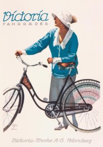 Victoria cyklar av Ludwig Hohlwein