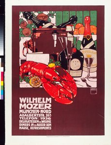 William Mozer av Ludwig Hohlwein