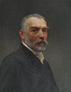 Självporträtt av Ludwig Mayer