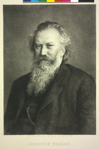 Johannes Brahms av Ludwig Michalek