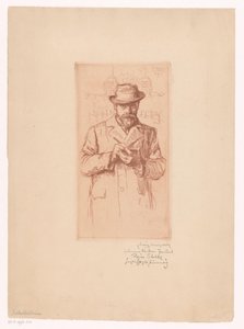 Självporträtt av Ludwig Michaleck