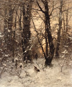 Vinterskymning, 1891