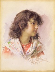 Chef för en flicka, 1886