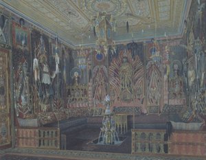 Det asiatiska turkiska rummet i det stora palatset i Tsarskoye Selo