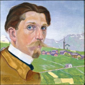 Selbstbildnis Ludwig Werlen von Ludwig Werlen