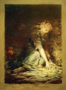 Gretchen i fängelsehålan av Ludwig von Hofmann