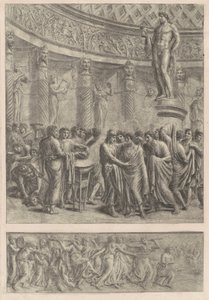 Ett antikt offer, 1820-talet. av Luigi Ademollo