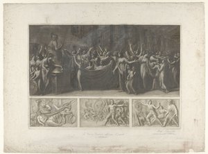 Fyra scener från det trojanska kriget av Luigi Ademollo