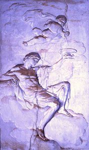 Bacchus, ca 1790 (fresk) av Luigi Catani