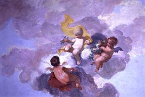 Putti, ca 1790 (färsk) av Luigi Catani