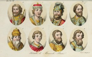 sh. Yaroslav sh. Svyatoslav I 8. Svyatopolk I. Vladimir Monomakh 10. Jurij I 11. Ivan I 12. Dmytro Donskoy 13. Ivan III, 1831