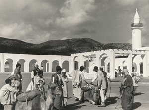 Scener från stadslivet i jordbruksbyn Muslim El Fager Al Fajr or Dawn, Benghazi, Cyrenaica