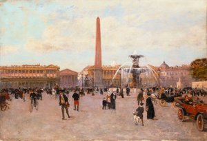 Place de la Concorde, av Luigi Loir