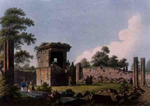 Nära Tortosa, i Syrien, från "Views in the Ottoman Dominions" av Luigi Mayer
