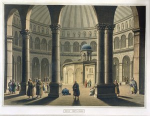 Heliga graven, pub. av William Watts, 1806 av Luigi Mayer
