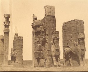 15 [Alla nationers port, Persepolis, Fars], 1840-60-tal.