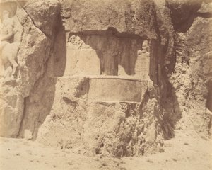 6 [Naksh-i Rustam, nära Persepolis], 1840-60-tal.