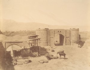 [Gate of Government, Teheran, Iran], 1840-60-talen.