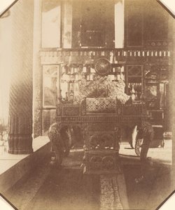 [Golestan, Påfågeltronen, Teheran, Iran] Takht-I Taous, 1840-60-talet.