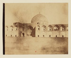 Moské på det stora torget i Isfahan Sheikh Lotfollah-moskén