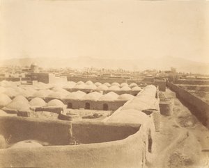 [Arqens södra port, Teheran, Iran], 1840-60-tal. av Luigi Pesce