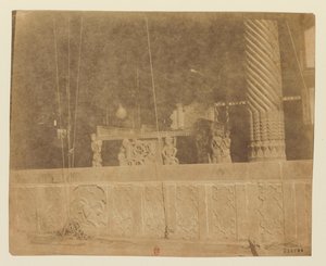 Teheran, tron ​​hämtad från Indien av Nadir Shah [Golestan, Marble Throne]
