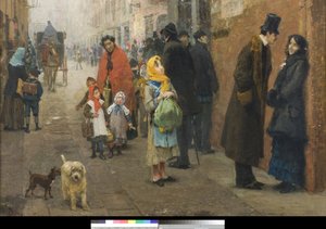 En gata i Milano, 1881