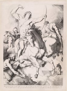 Jag såg att lammet hade öppnat sig... (The Four Horsemen of the Apocalypse) av Luigi Sabatelli I