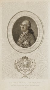 Ludvig XVI, kung av Frankrike av Luigi Schiavonetti