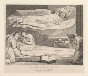 The Death of the Good Old Man, from The Grave, en dikt av Robert Blair, 1 mars 1813.