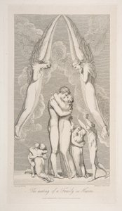 The Meeting of a Family in Heaven, från The Grave, en dikt av Robert Blair, 1 mars 1813.