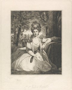 Viscountess Bayham (efteråt Marchioness Camden) av Luigi Schiavonetti