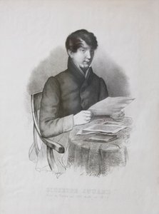 Porträtt av Giuseppe Stuard (acquaforte) av Luigi Vigotti