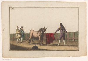 Matador utmanar en tjur Coleccion de las principales suertes de una corrida de toros (serietitel) Samling av de viktigaste manövrarna inom tjurfäktning (serietitel)
