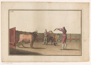 Tjurfäktare med banderillas Coleccion de las principales suertes de una corrida de toros (serietitel) Samling av de viktigaste tjurfäktningsmanövrarna (serietitel)
