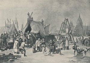 Mässan på den frusna Themsen, 1814, 1920