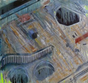 Metastructure V, 2015 (olja på duk)