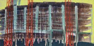 Work in Progress I, 2014 (olja och akryl på duk)