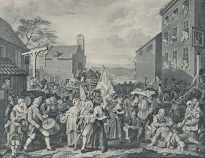 Gardets mars mot Skottland, 1745, 1920