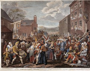 Gardets mars mot Skottland år 1745