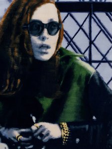 Jess, ca 2012 (akrylfärg på papper)