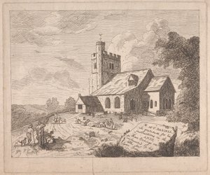 Lilla Missenden kyrka från sydost