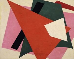 Arkitektonisk målning av Lyubov Sergeevna Popova