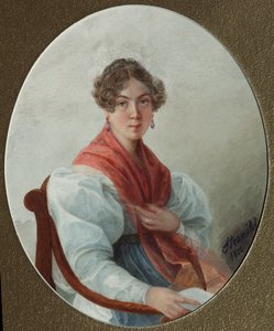 Porträtt av N.A. Vasilyeva, 1835