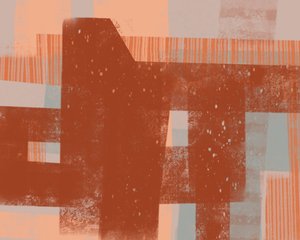 Rust – geometriska lager av MANSI SAXENA